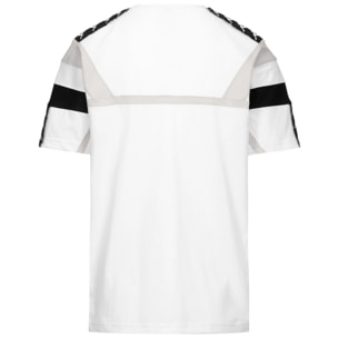 Kappa - Camisetas y tops Hombre Blanco - 222 Banda Frairy Spezia