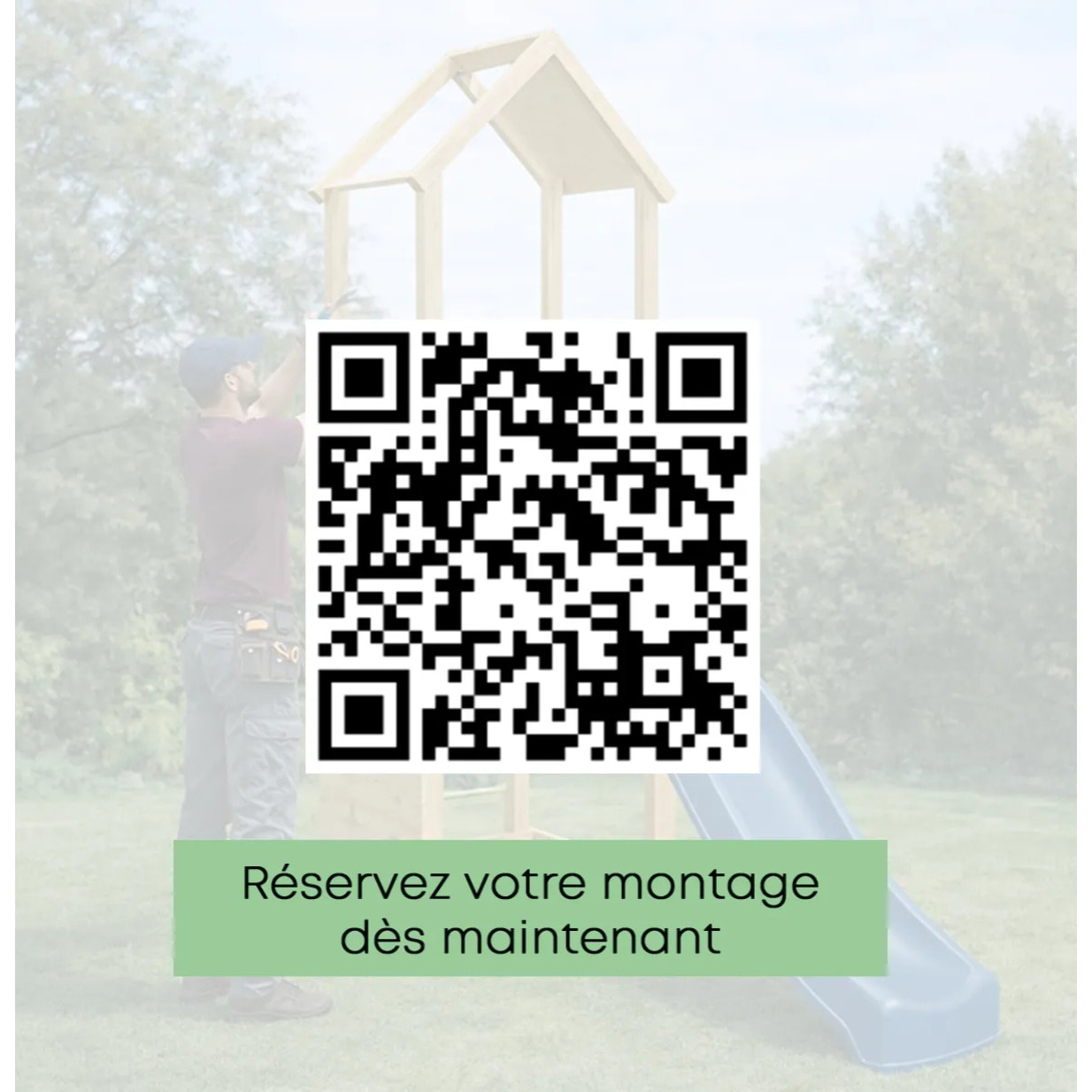 Tour de jeux bois AGILE XPLORER 2 - 6 enfants