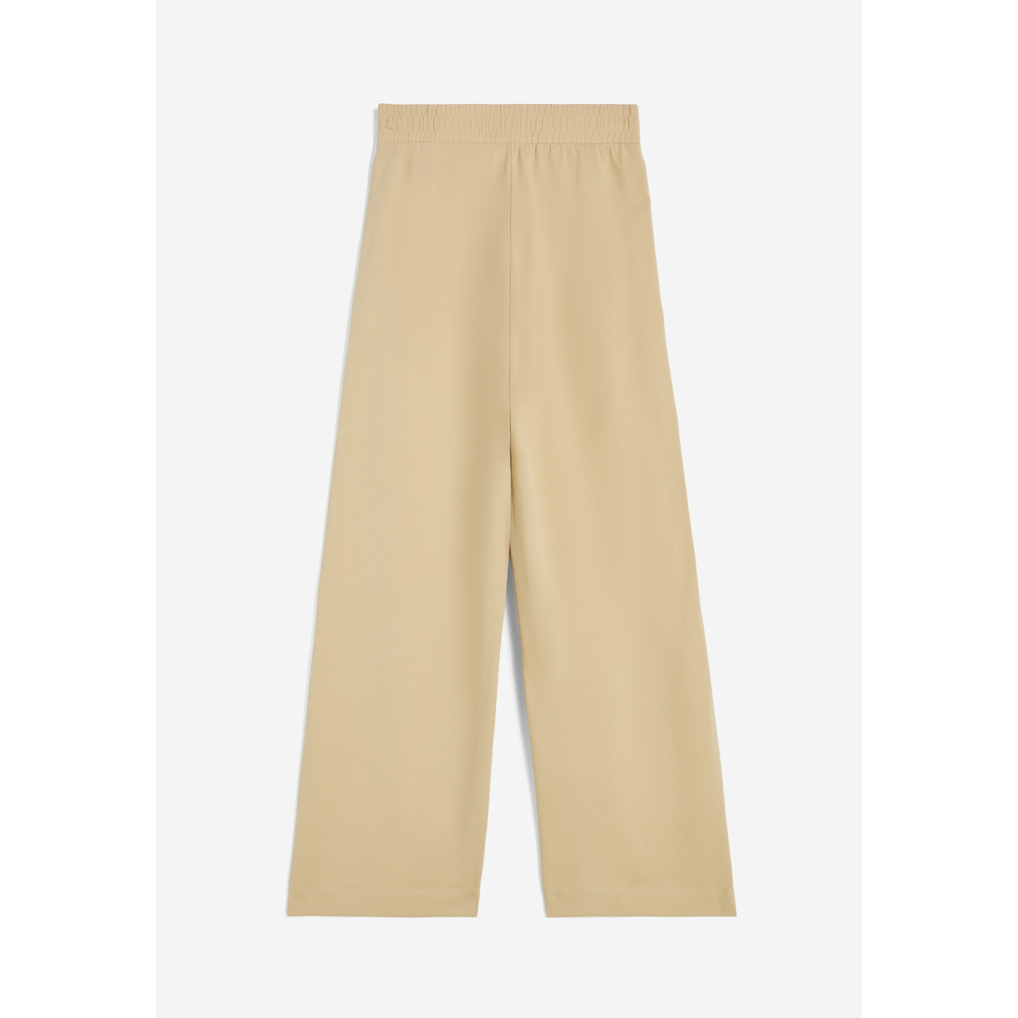 Pantaloni palazzo in heavy jersey stretch