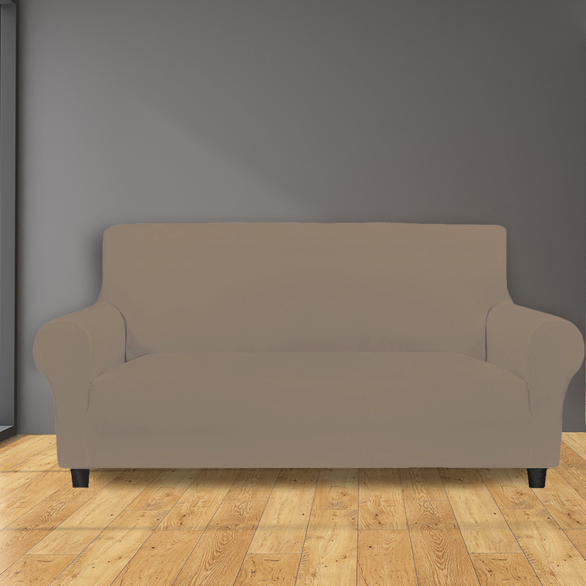 Funda de sofá elástica 3 plazas AURORA Crema