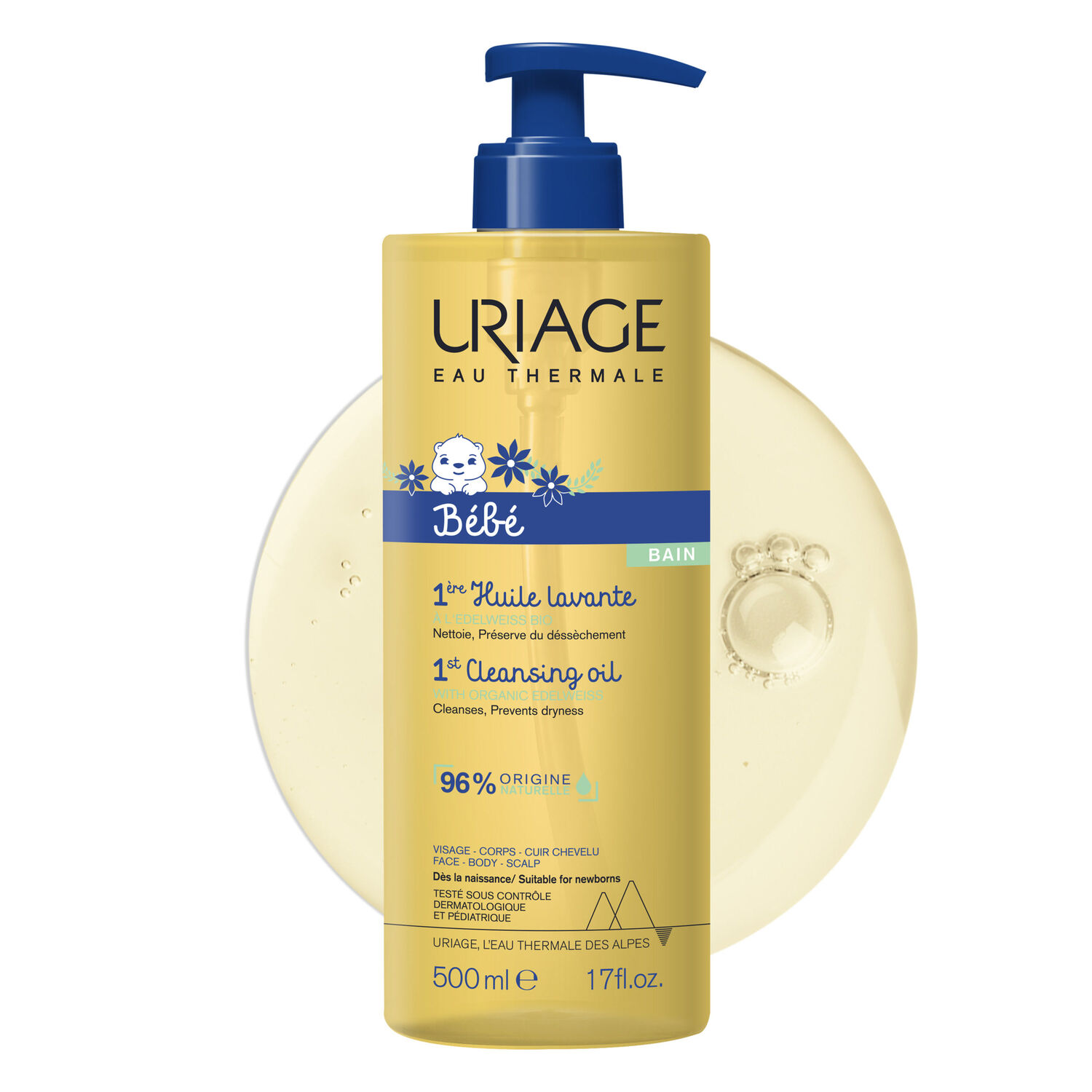 Bébé - 1ère Huile Lavante 500 ml