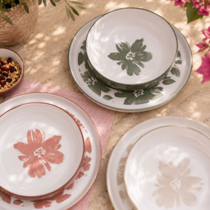 Lot de 6 assiettes creuses, HANAE