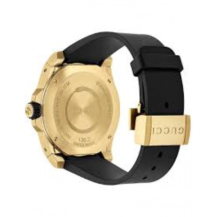 Reloj Gucci YA136219 Hombre Analogico Cuarzo con Correa de Caucho