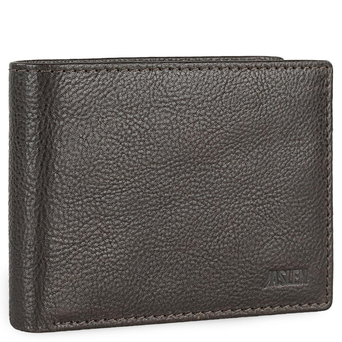 Cartera Hombre Piel Jaslen Hannover Marron