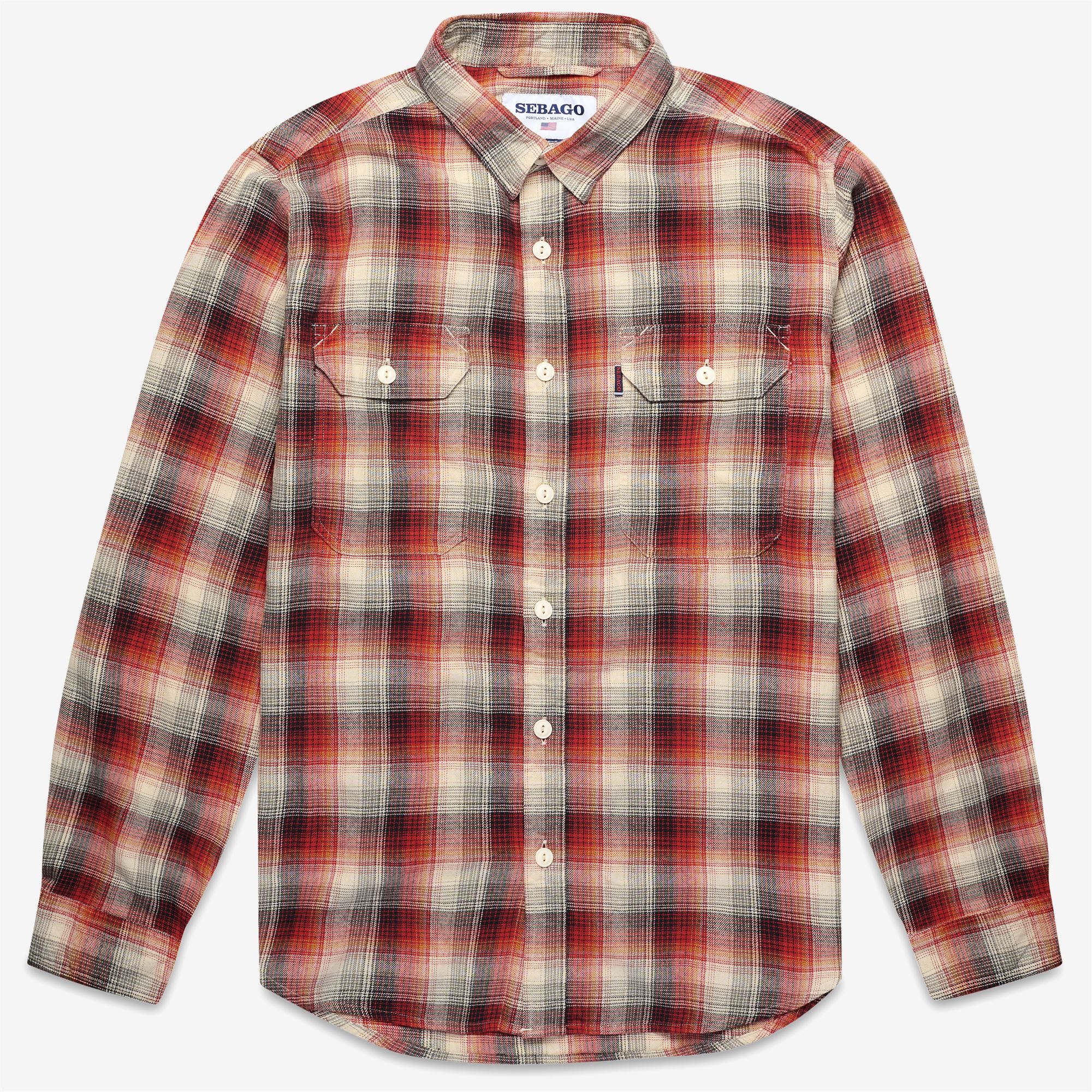 Sebago - Overshirt Uomo Donna Multicolore - Francis