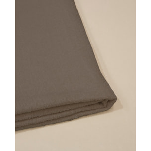 Housse pour tête de lit en bouclé marron en différentes tailles