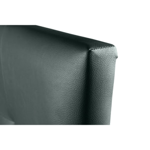 Cabecero Aster Polipiel Ceniza 190