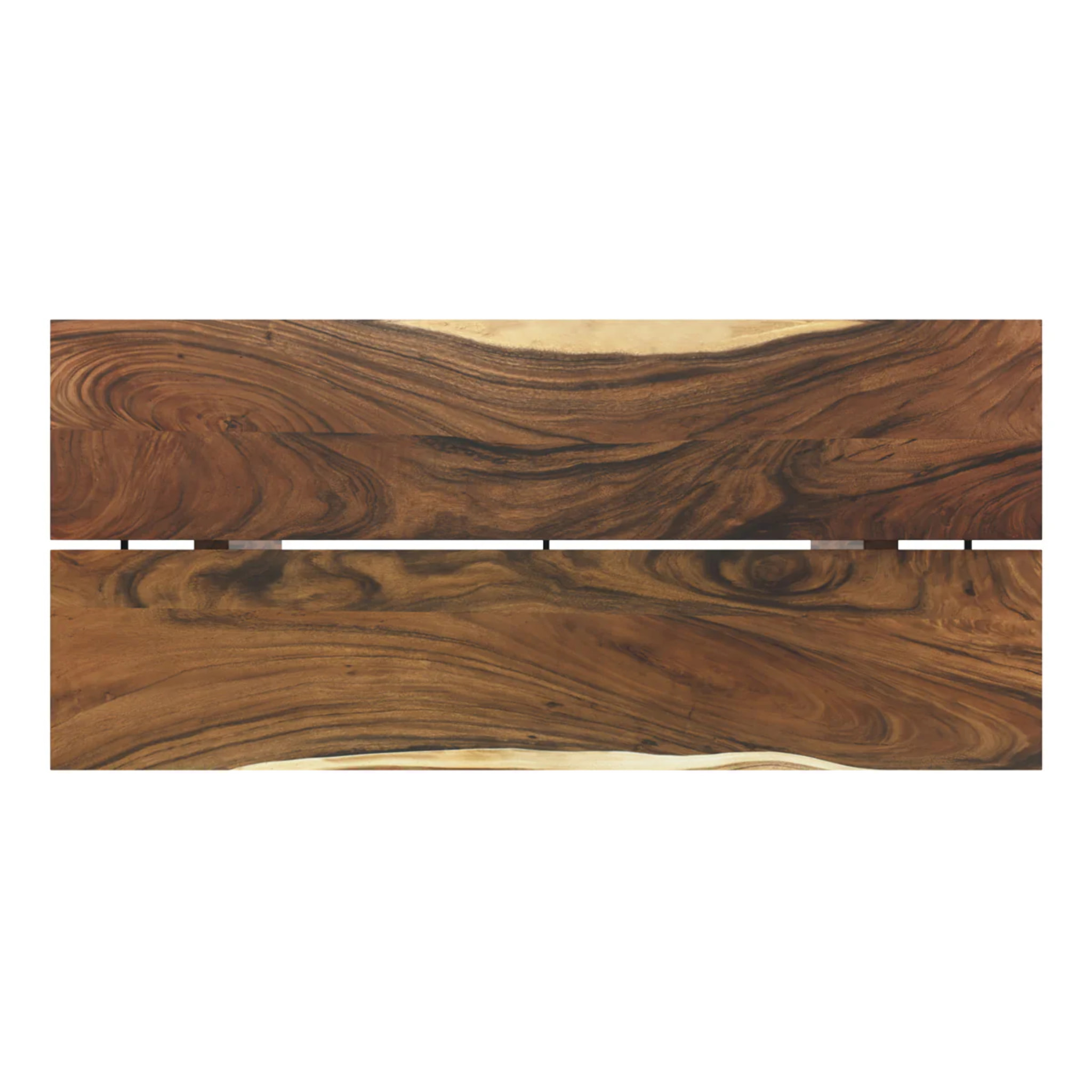 Table rectangulaire 8 personnes en bois de suar 220 cm - Tanah