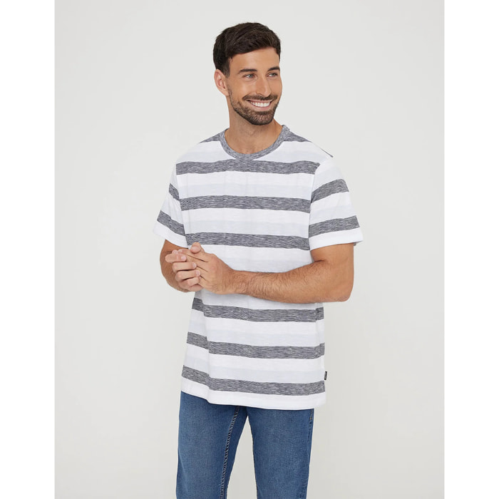 Camiseta Manga Corta Algodón Azul - Galizury