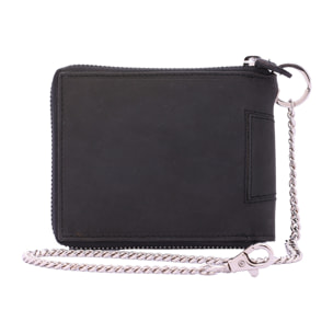 Portafoglio  da uomo In Vera pelle Made in Italy 10x12x3 cm