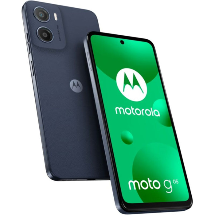 Smartphone MOTOROLA G05 Bleu denim 64Go