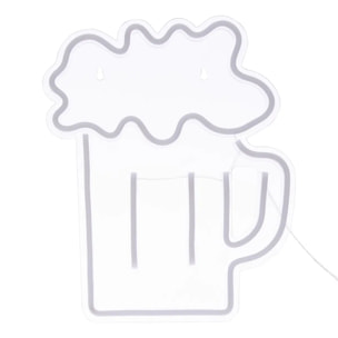 Néon LED Biere 29,2x35,5cm