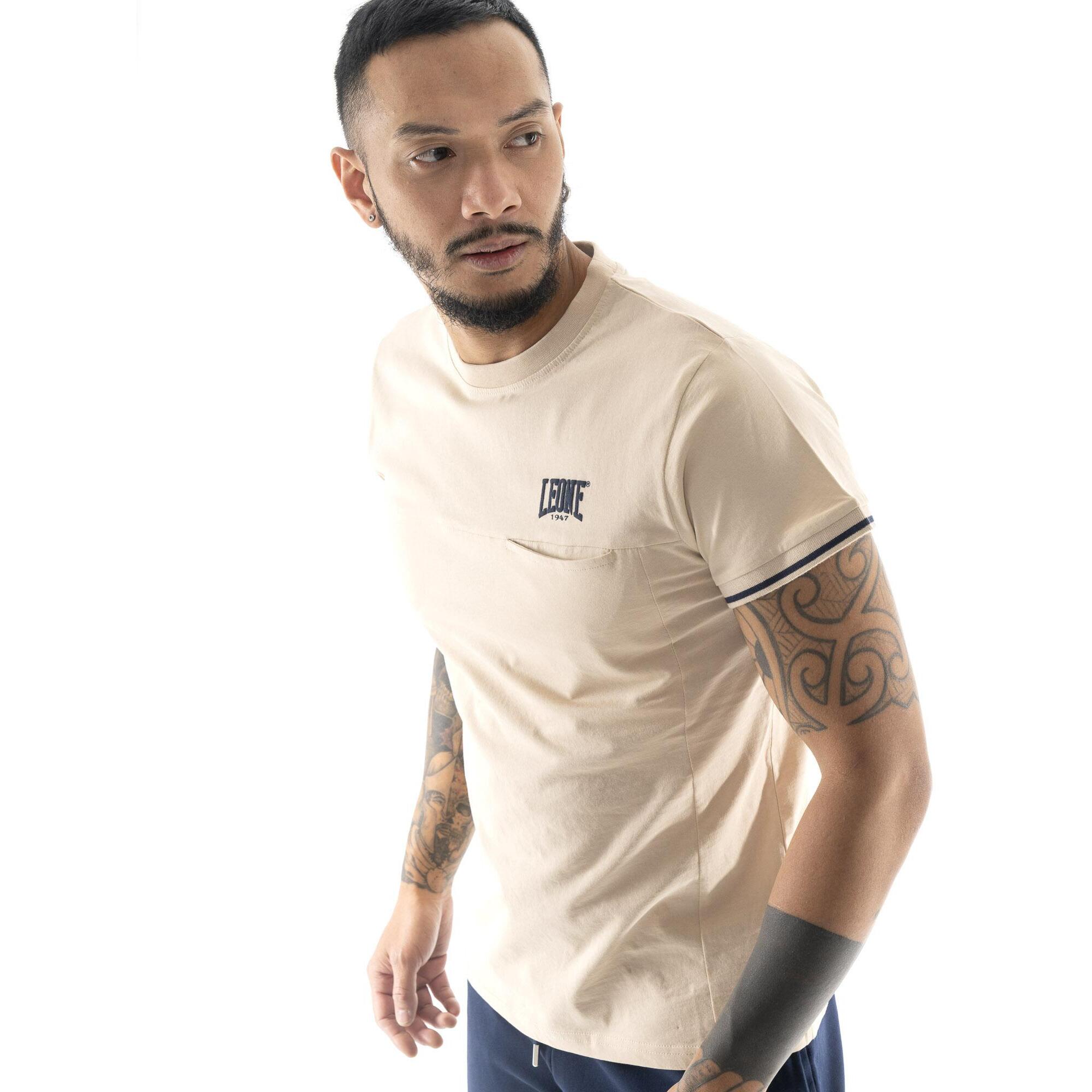 T-shirt da uomo a maniche corte Leone Easy