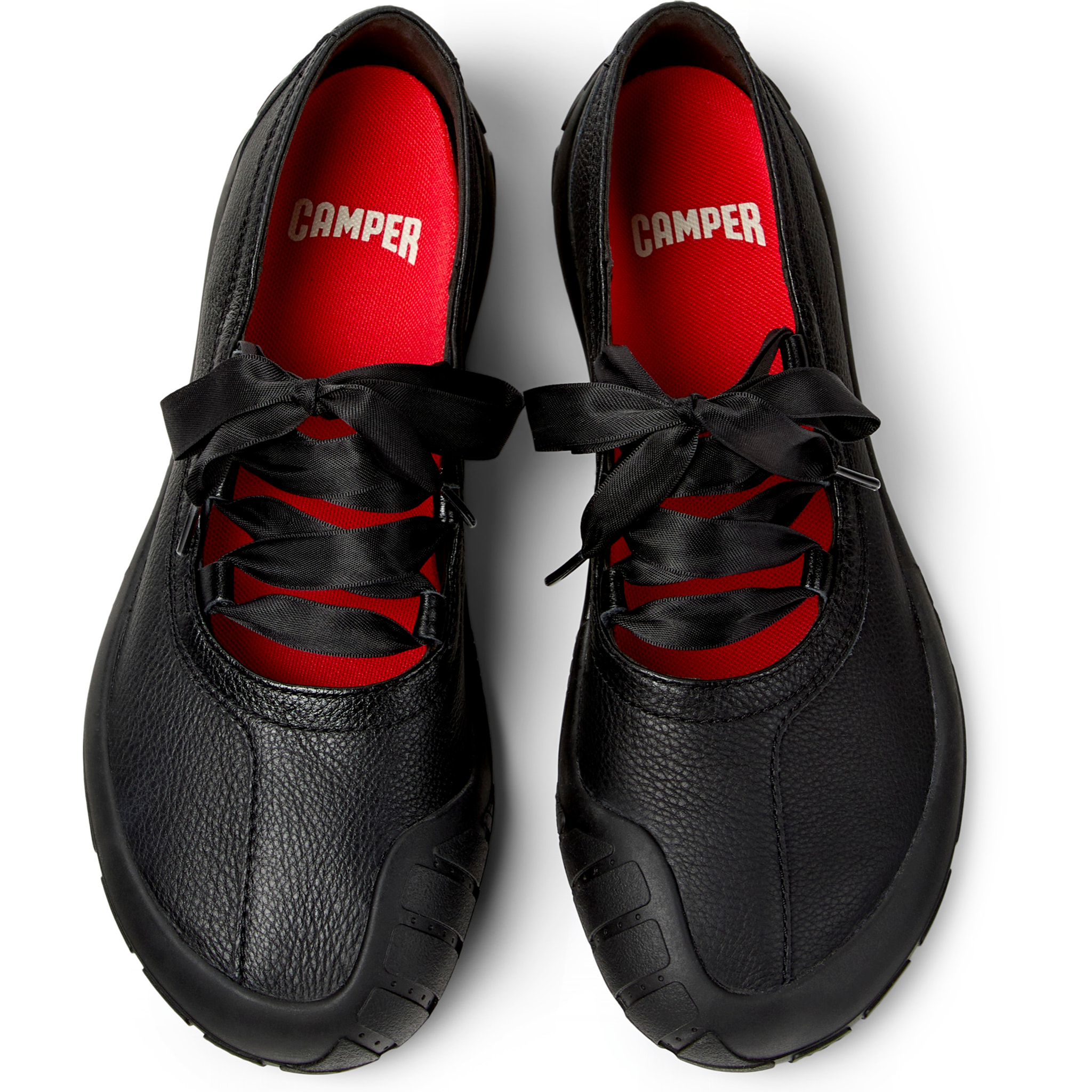 Bailarinas - CAMPER Peu Path+ - Negro - Cuero liso