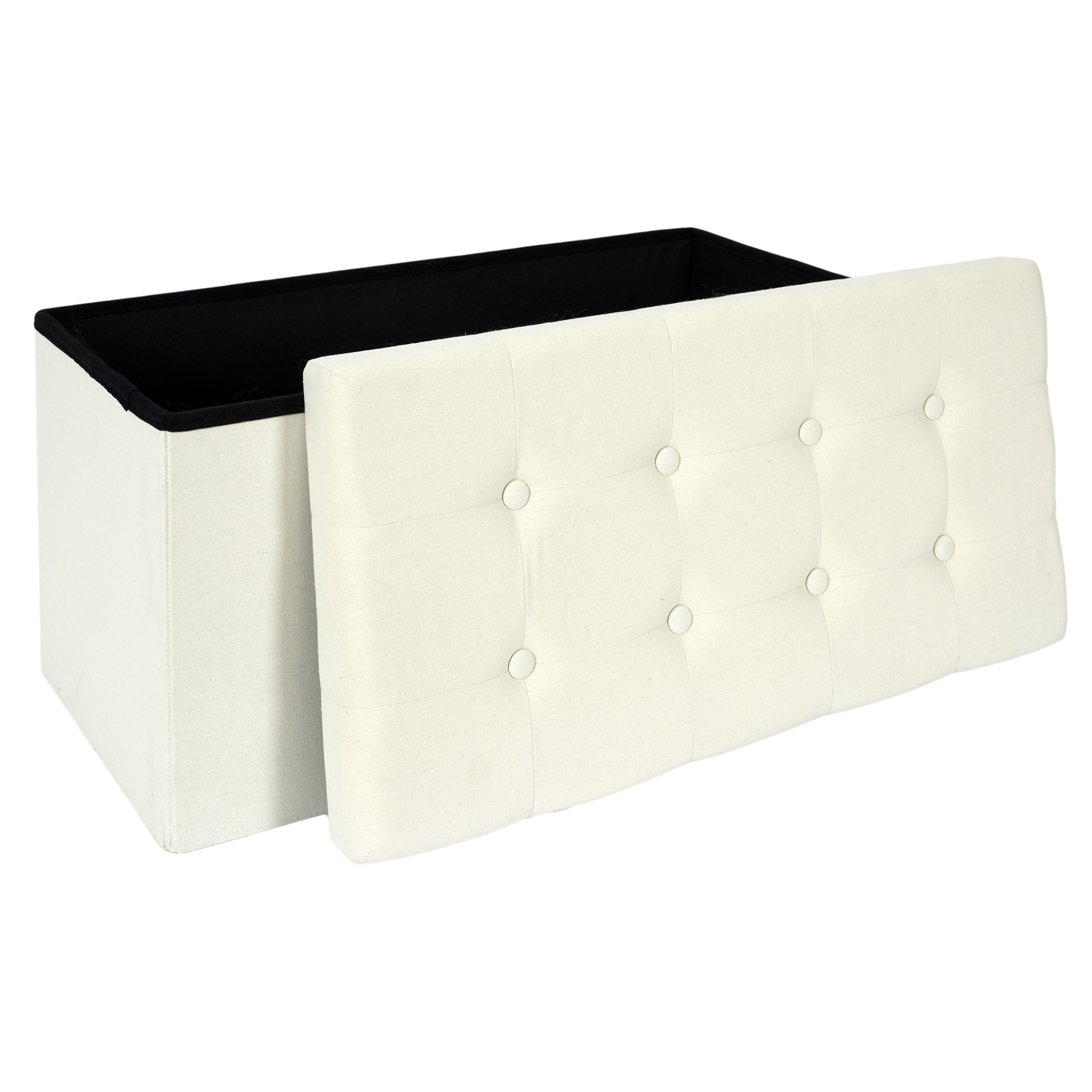 Coffre Banc Pliable Eleonor Beige