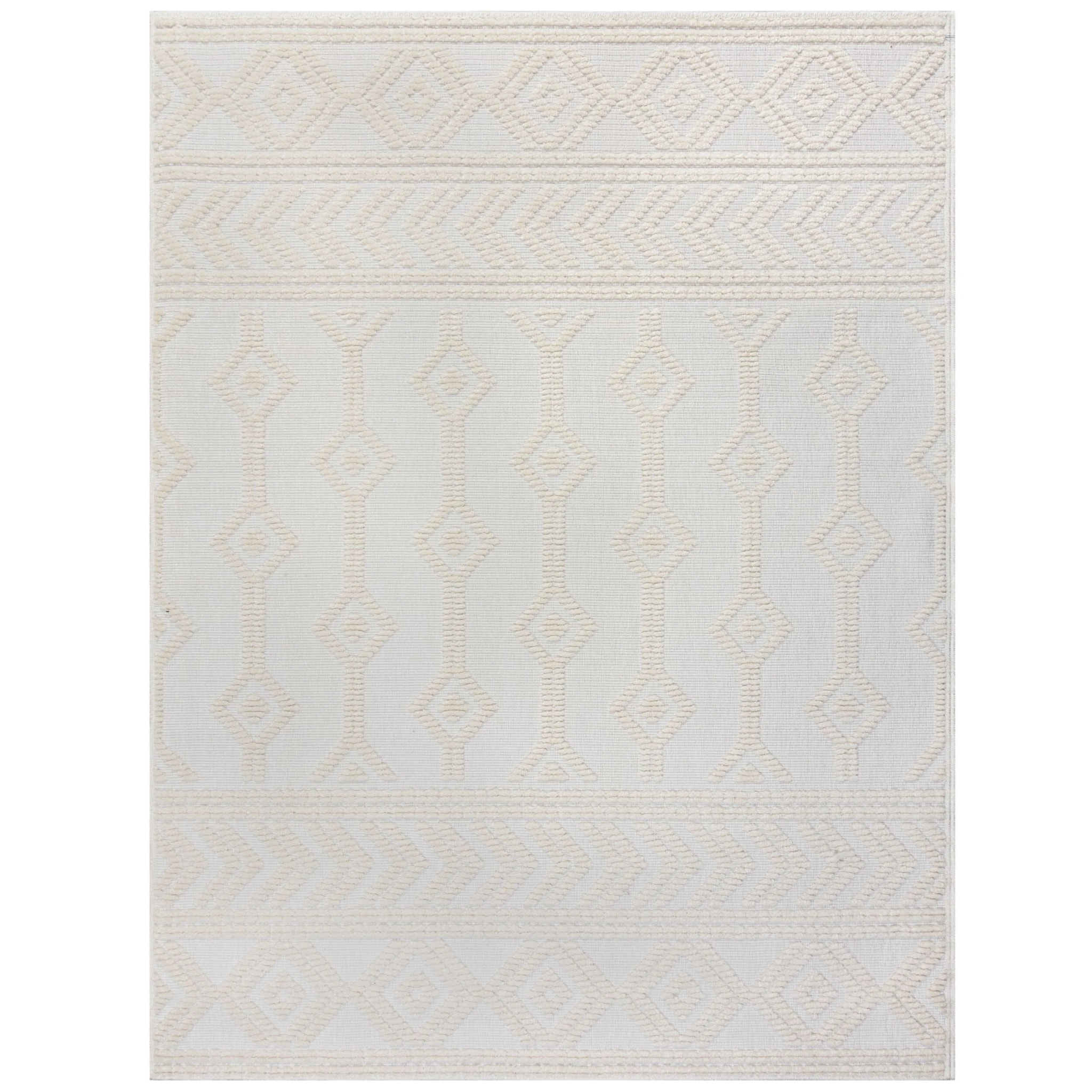 Tapis lavable SHYLA Ivoire