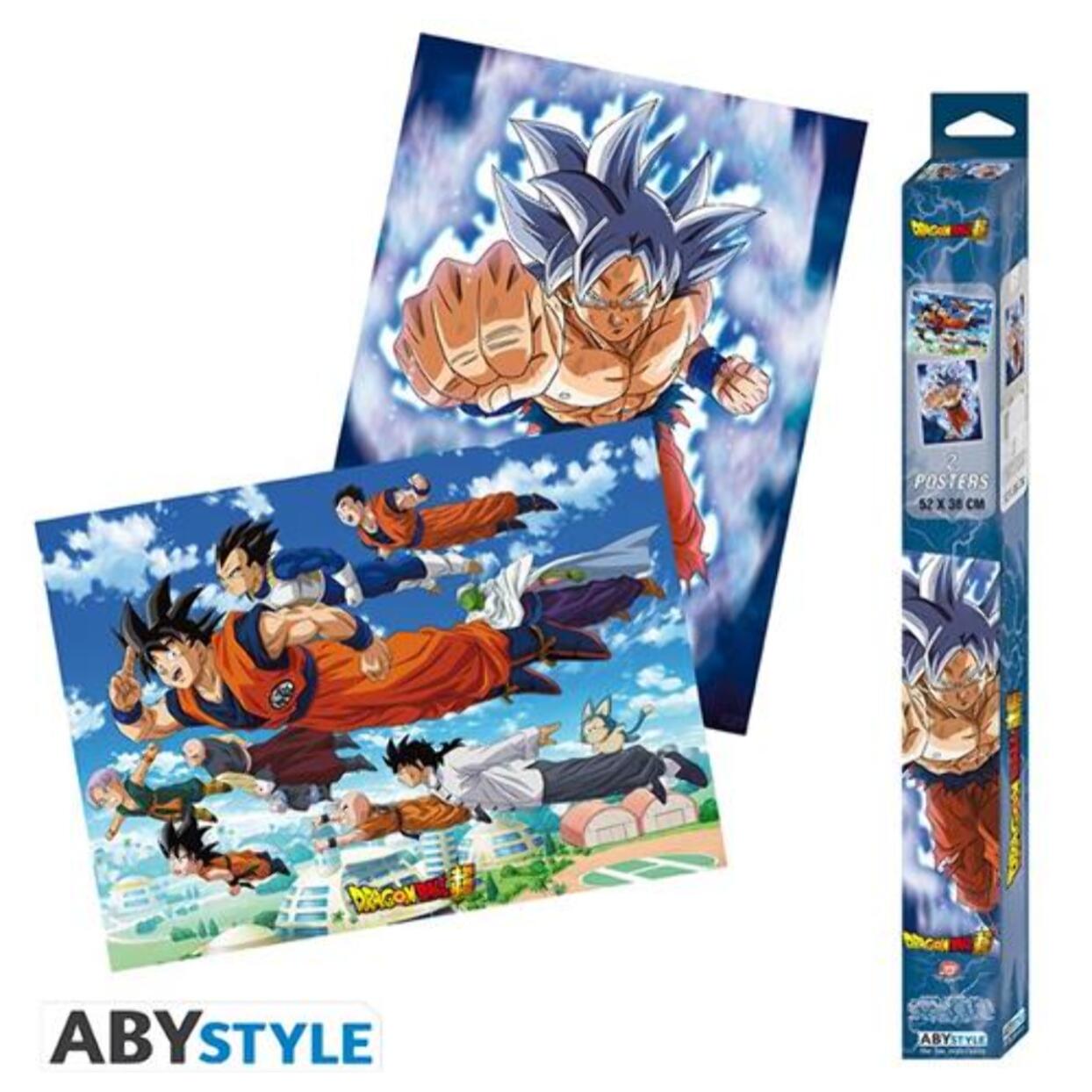 Dragon Ball Super Goku e i suoi amici Set di 2 Poster 52 x 38 cm Abystyle