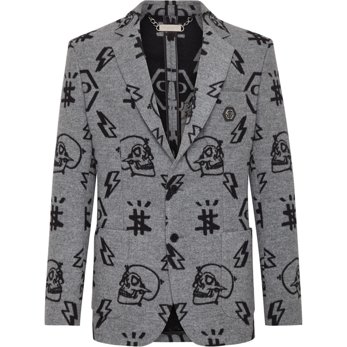 PHILIPP PLEIN Blazer SKULL