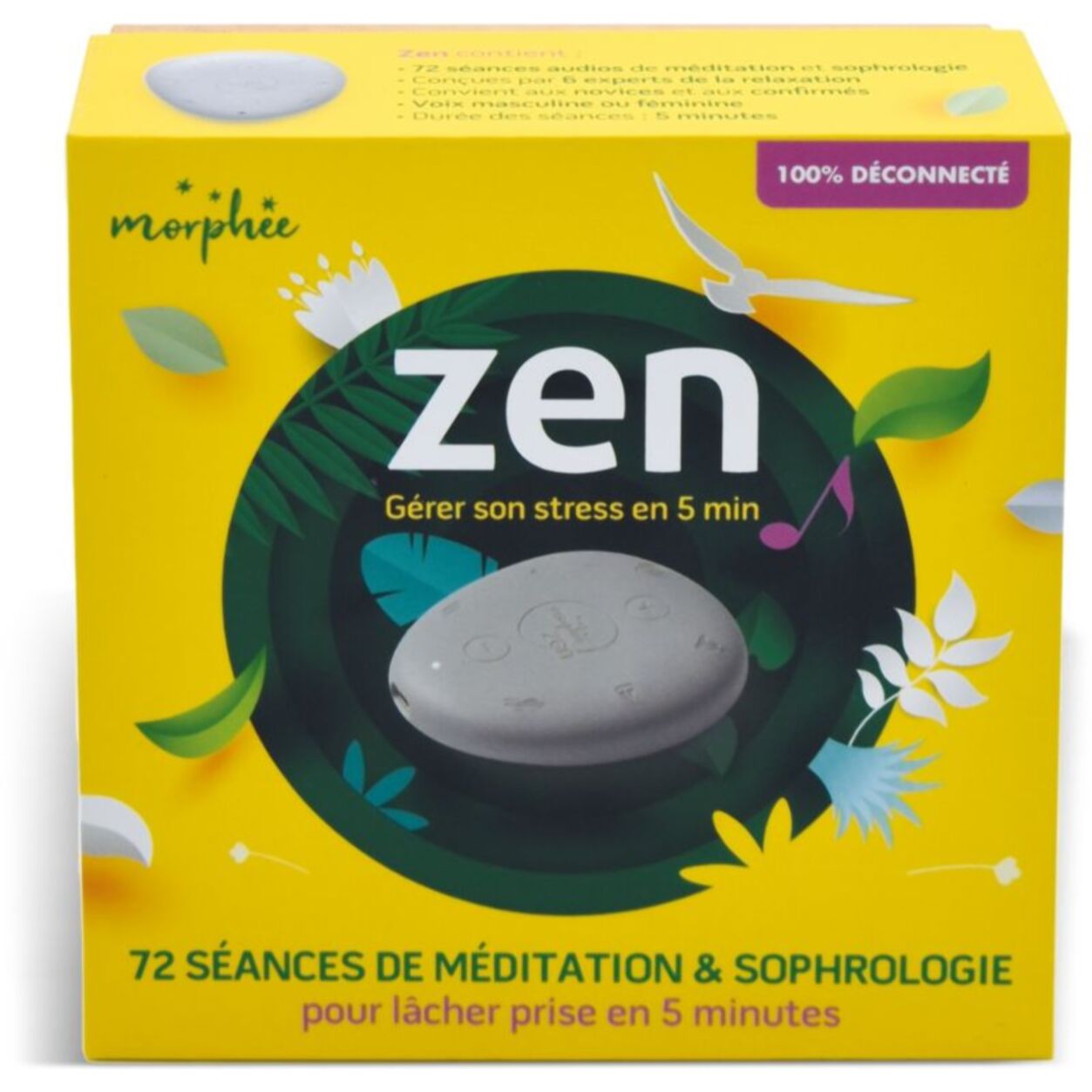 Box de méditation MORPHEE Zen - Galet de relaxation