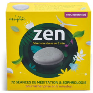 Box de méditation MORPHEE Zen - Galet de relaxation