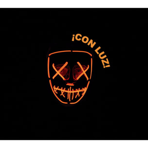 MÁSCARA MANIACO CON LUZ