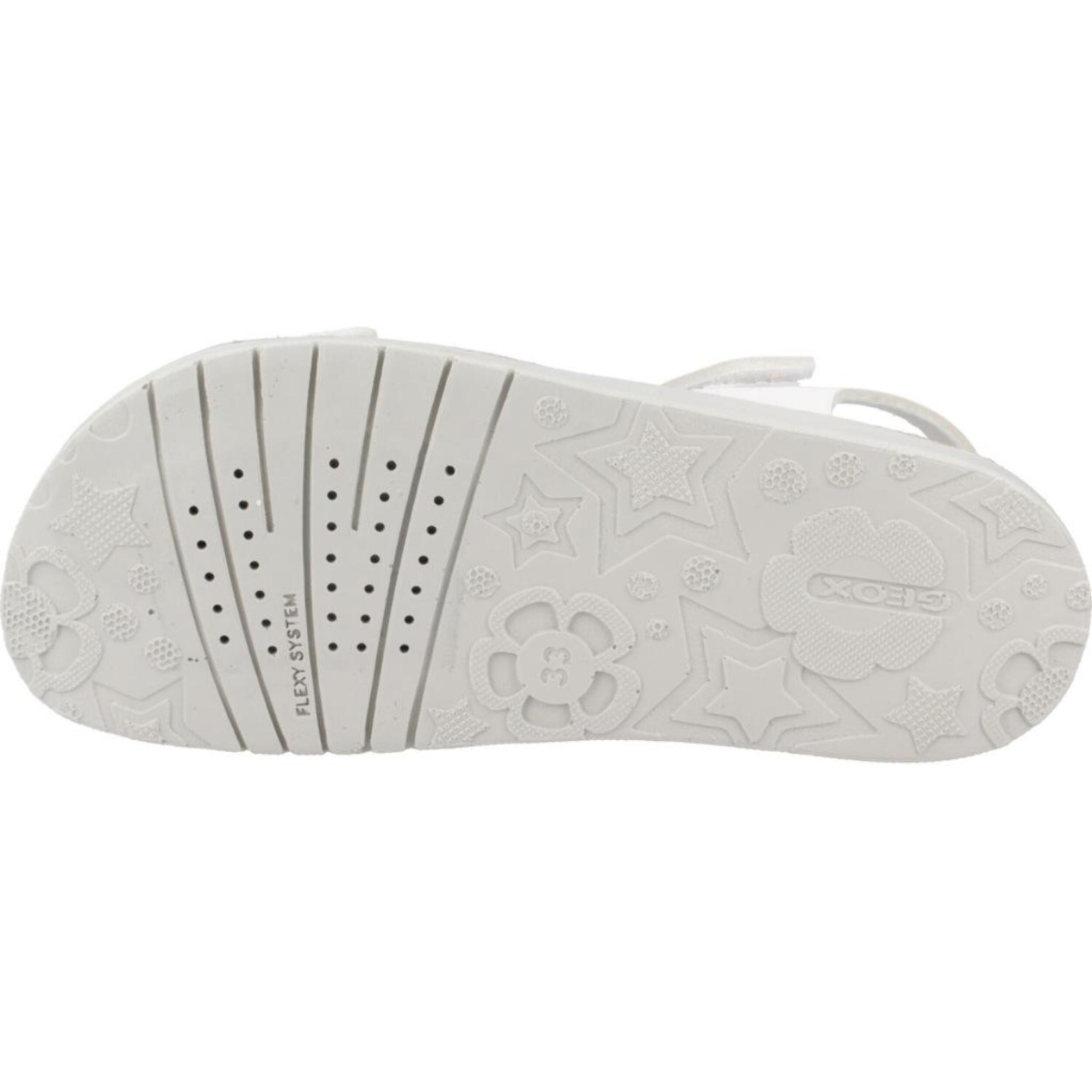 Sandalias Niña de la marca GEOX  modelo J SANDAL COSTAREI GI BLANCO