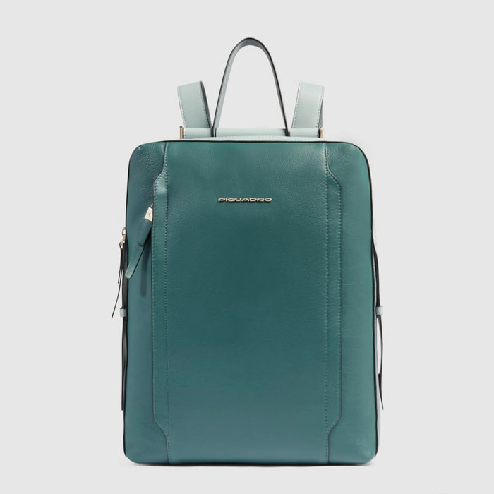 Piquadro Zaino porta pc e porta iPad® con protezioni antiurto e RFID