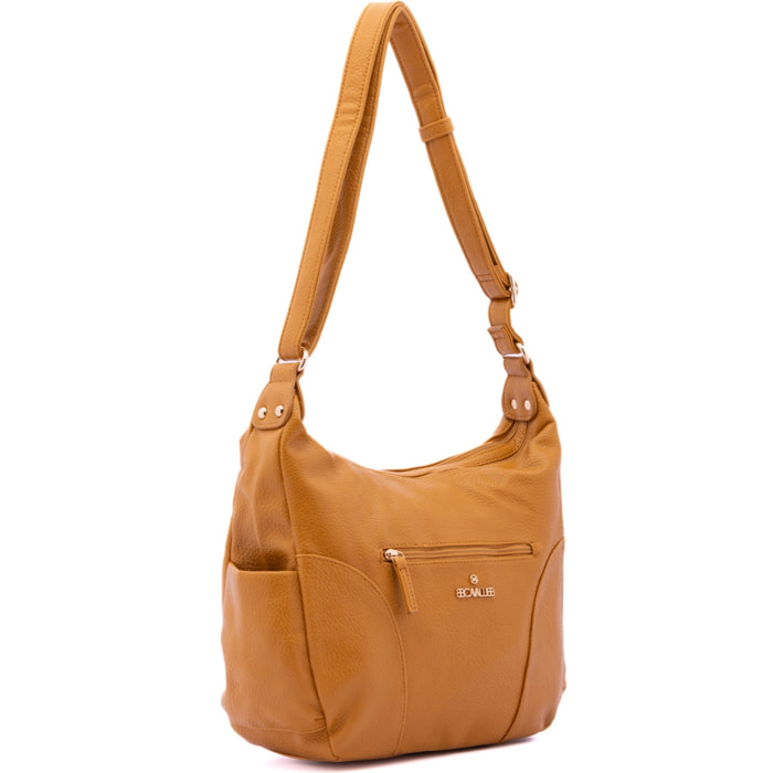 Borsa a spalla da donna - Modello False - Ecopelle - 30.0 x 21.0 x 11.0 cm