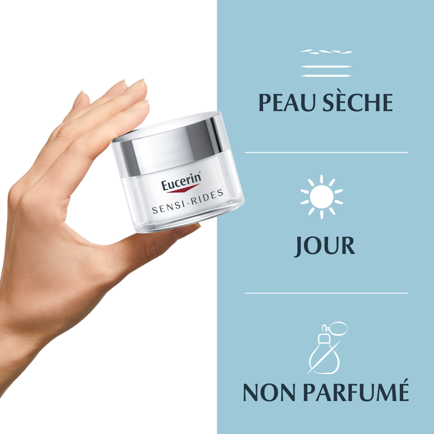 Sensi Rides - Crème Riche de Jour Anti Rides - Peaux Sèches et Sensibles - 50 ml