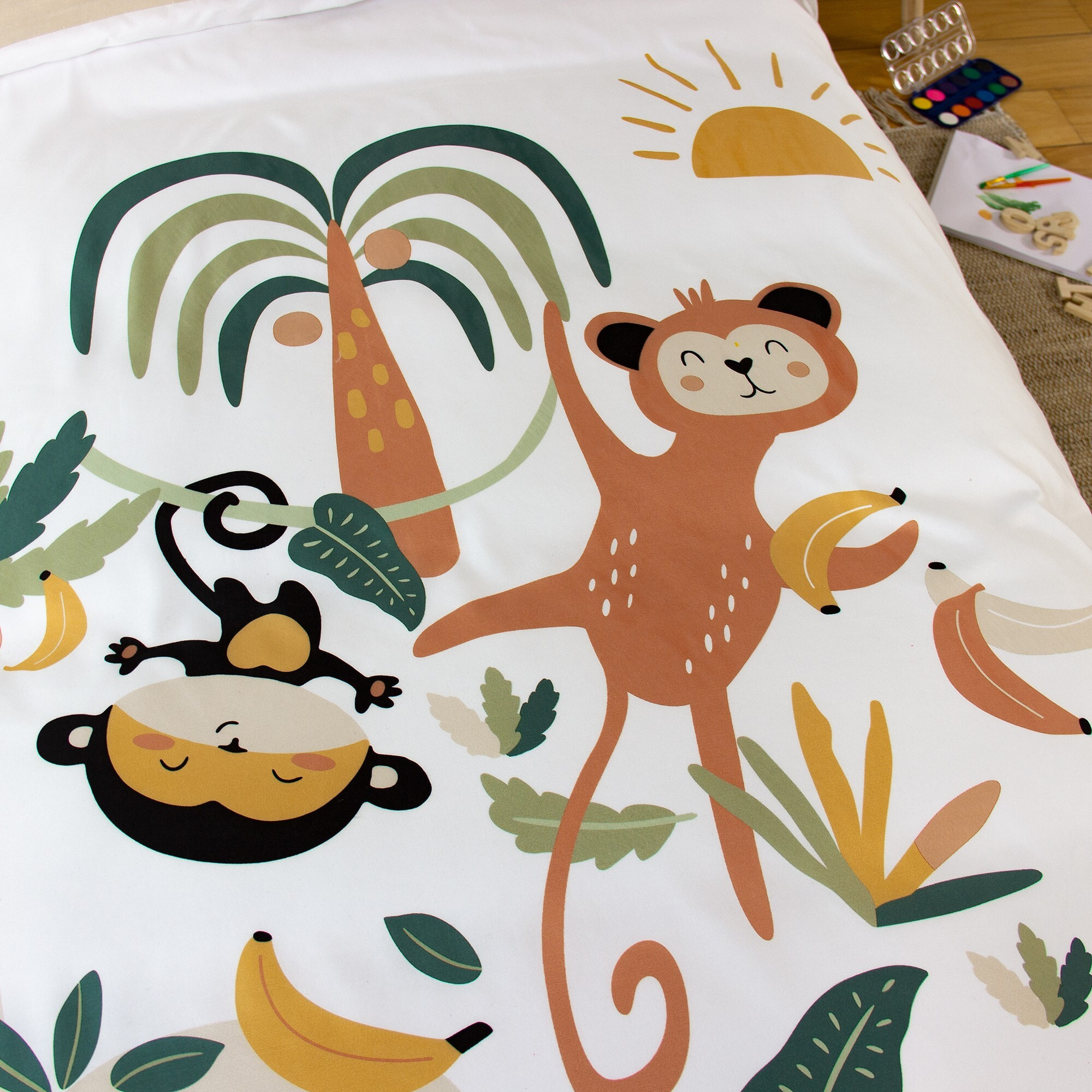 Parure de lit enfant 100% microfibre - OUSTI