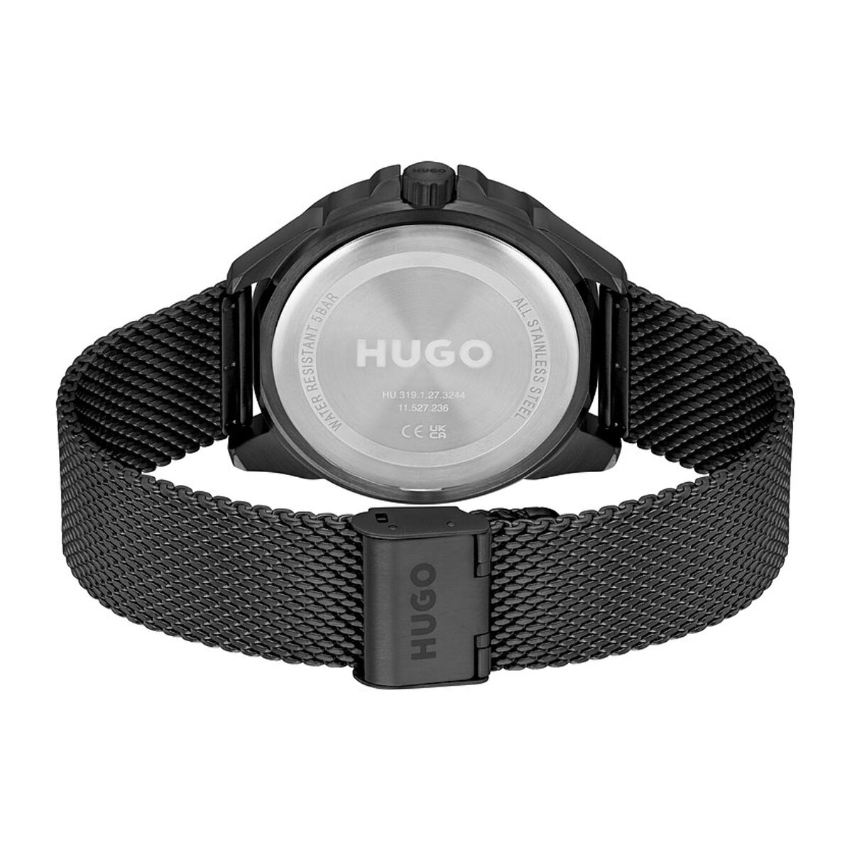 Reloj Hugo 1530289 Hombre Analogico Cuarzo con Correa de Acero inoxidable