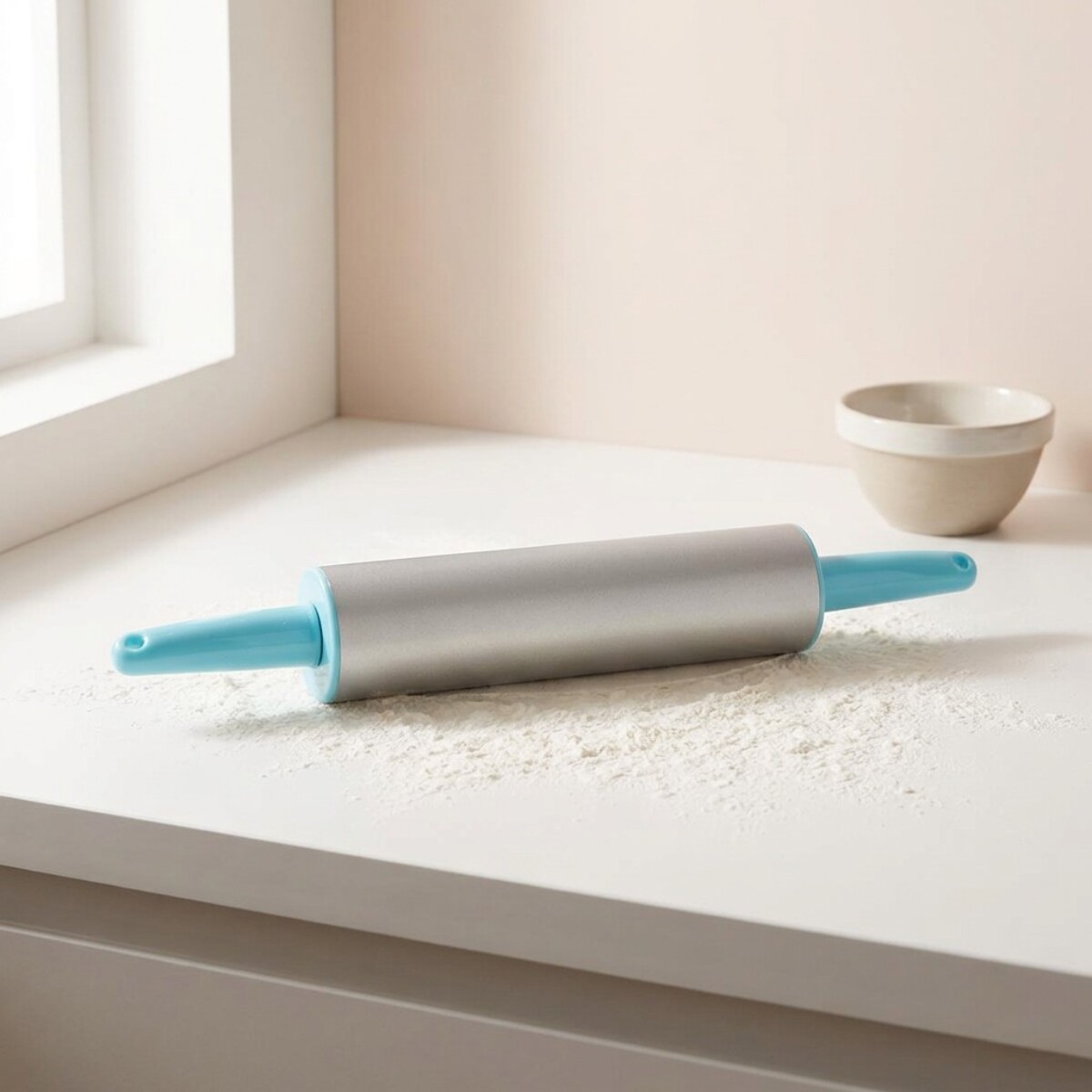 Rouleau à pâtisserie en métal antiadhésif 36 cm Zenker