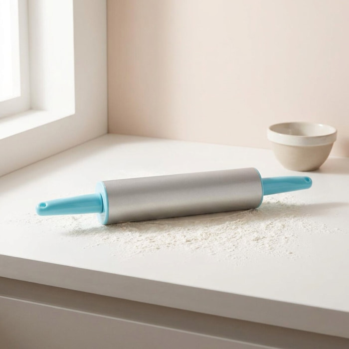Rouleau à pâtisserie en métal antiadhésif 36 cm Zenker