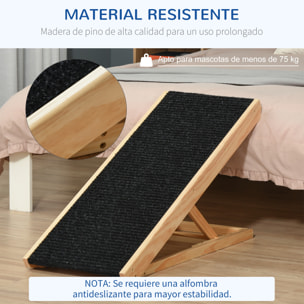 Conjunto para Mascotas Juego de Separador de Coche para Perros Ajustable y Rampa Plegable para Perros con Altura Ajustable 87-135x85-120 cm 90x40x61 cm Negro y Natural