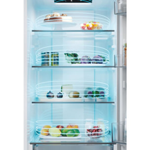 Réfrigérateur combiné CANDY CNQ2T518EX