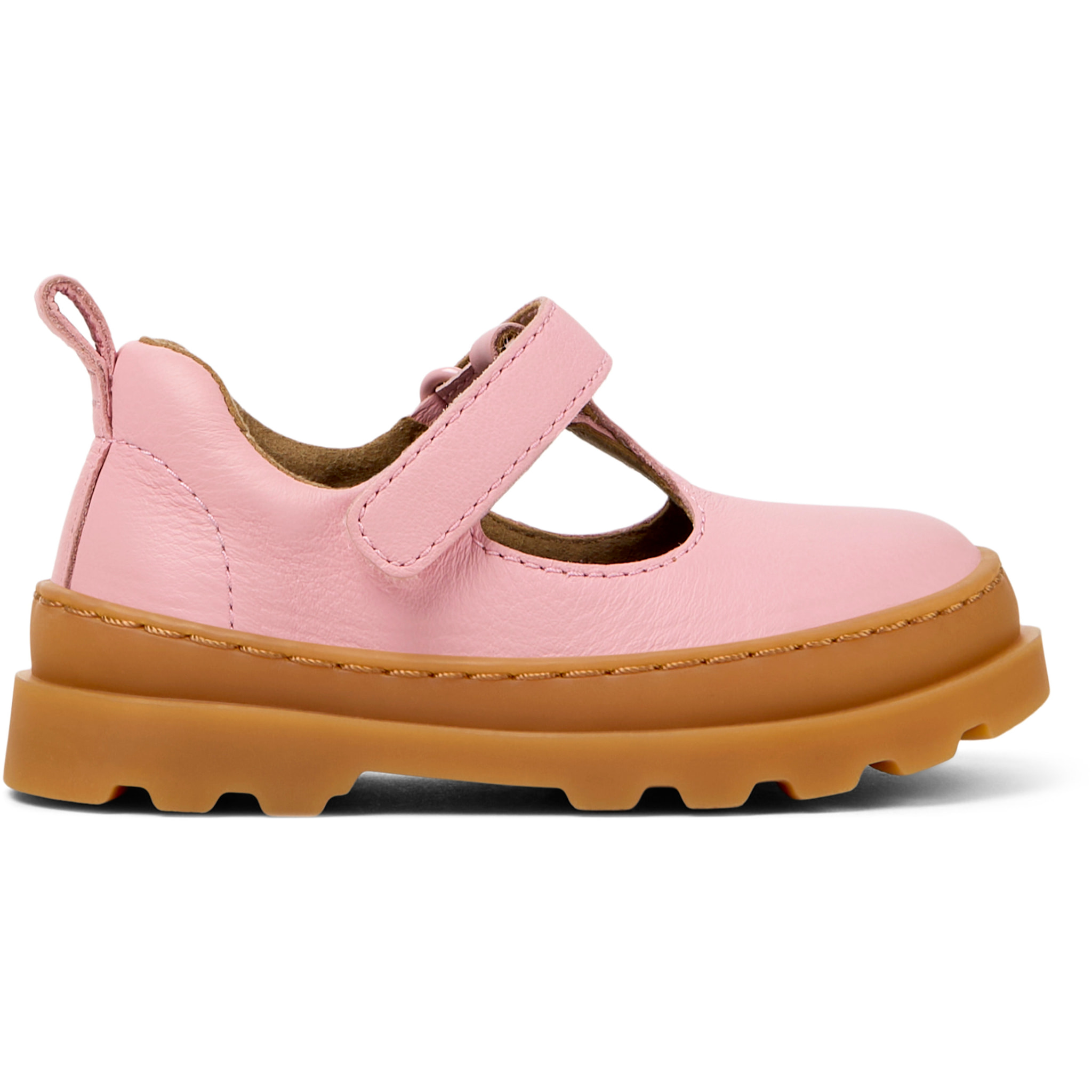 Bailarinas - CAMPER Brutus - Rosa - Cuero liso