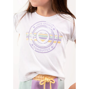 Camiseta De Niña Lentejuelas