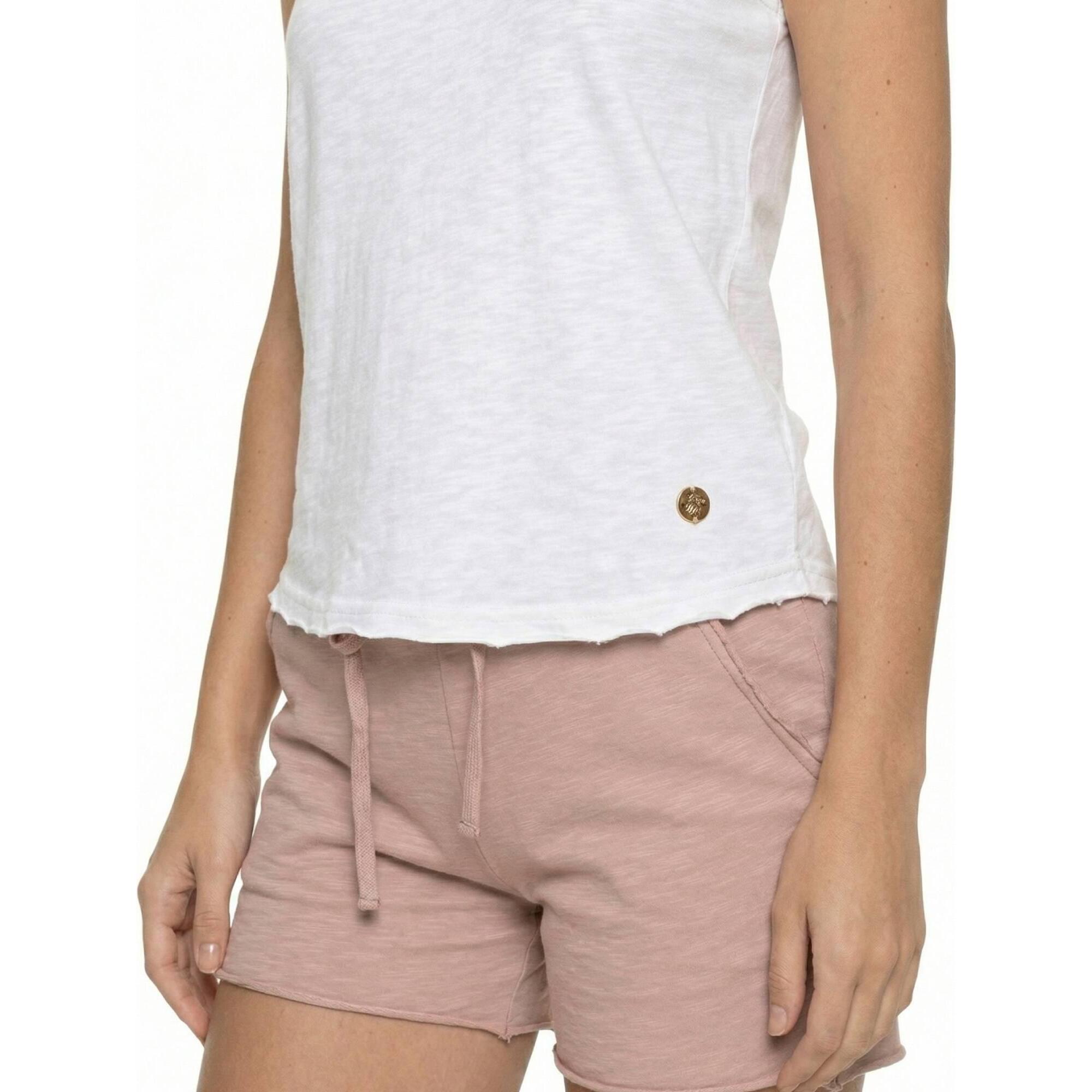Camiseta sin mangas estilo safari urbano para mujer