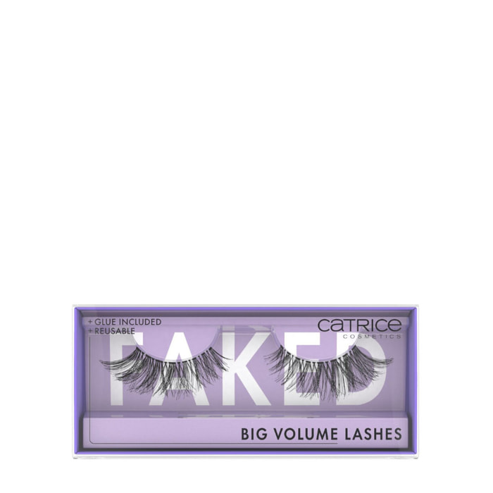 Faked Big Volume Lashes - Faux Cils Ultra-légers 1 paire