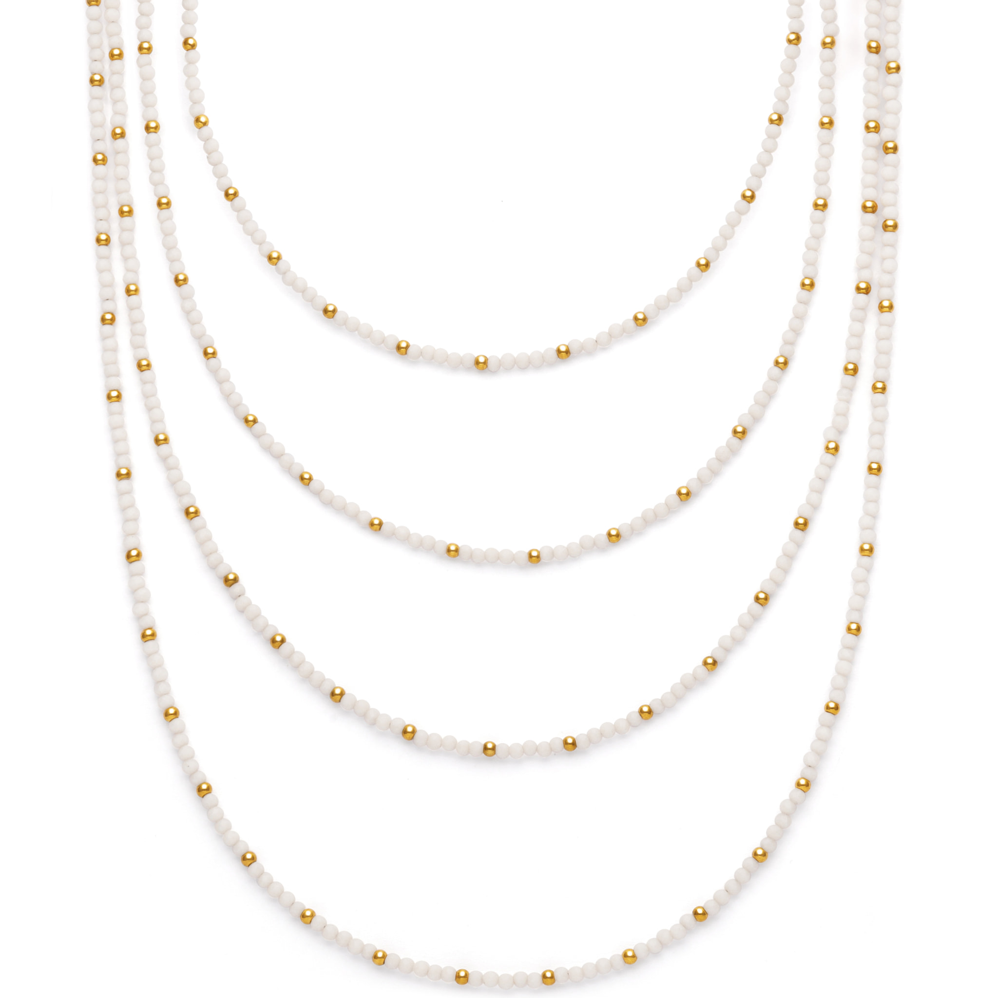 Collar Cleopatra Blanch Acero Baño Oro
