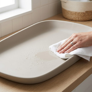 Cambiador Easy Clean Silicona Gris