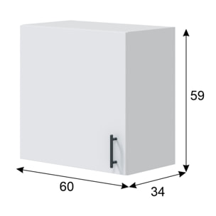 Cucina Componibile Completa Da 160 Cm Moderna con Cassetti Ammortizzati Piedini Regolabili Moduli Pensili Facile Da Installare Bianco Lucido e Rovere
