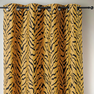 Rideau à Oeillets Tigre - Jaune