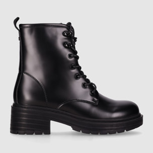 Botines - Negro - Tacón: 4 cm