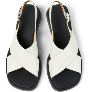 Sandalias - CAMPER Dana - Blanco - Cuero liso