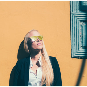 Gafas de sol PALO ALTO SIENA - Plana revo oro y patilla gris