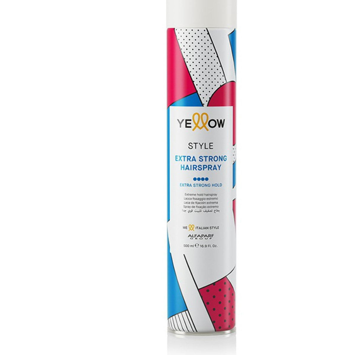 ALFAPARF Yellow Style Strong Hairspray Extra Strong Hold 500ml