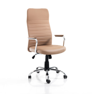 Tomasucci Fauteuil de bureau WICHITA HIGH MARRON