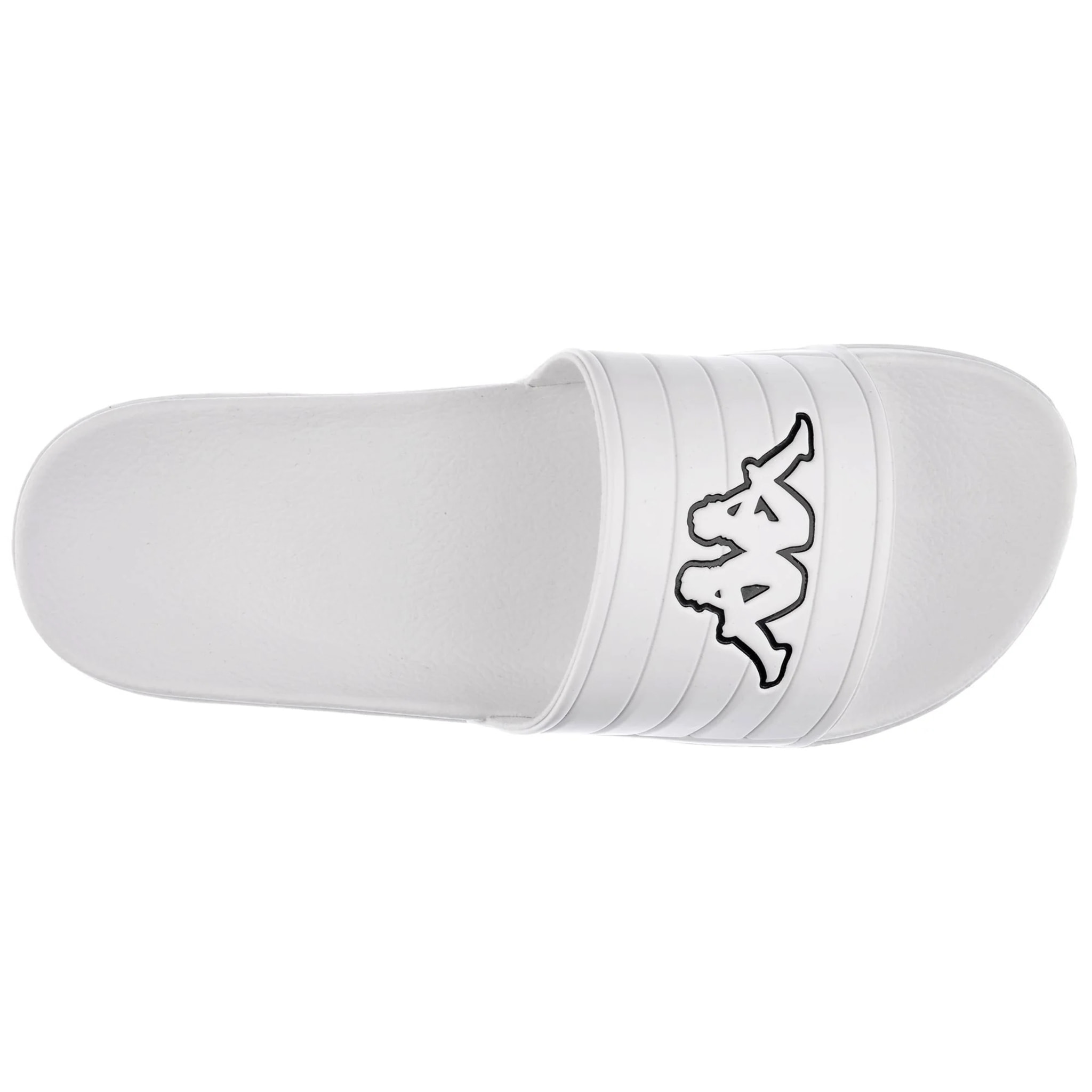 Kappa - Ciabatte Uomo Donna Bianco - Logo Noles