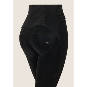 Pantaloni push up WR.UP® superskinny vita alta effetto wet